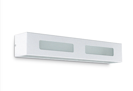 DIFUSOR TRICARA LARGO 2 X E27 BLANCO